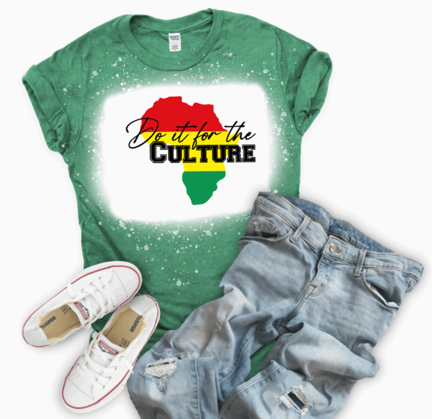 Bleached "For the culture"
