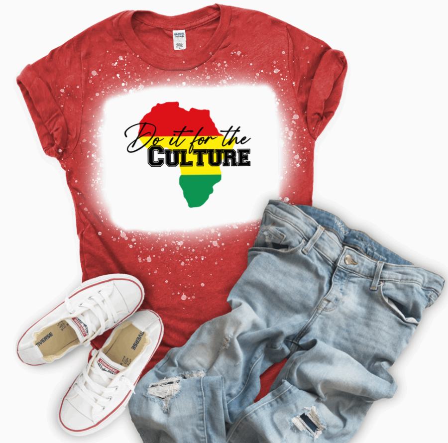 Bleached "For the culture"